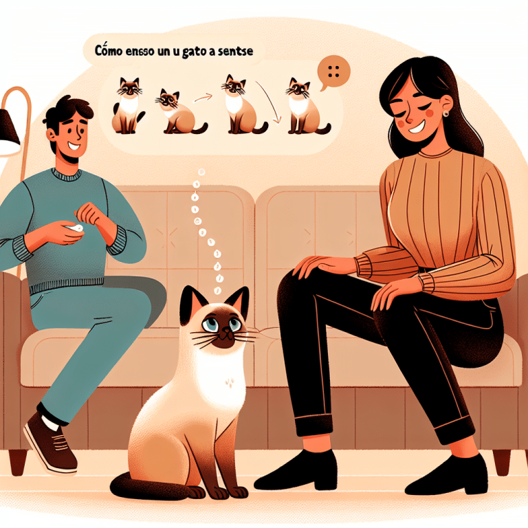 Pasos Efectivos: Cómo Enseñar a un Gato a Sentarse Con Facilidad