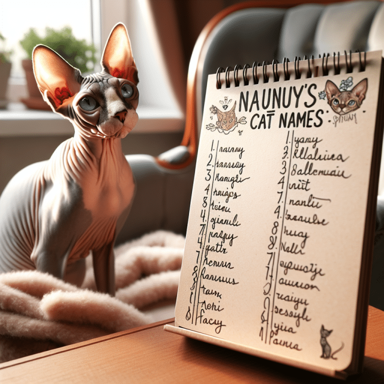 50 Nombres Únicos y Creativos para Gatos Sphynx: Inspírate Hoy
