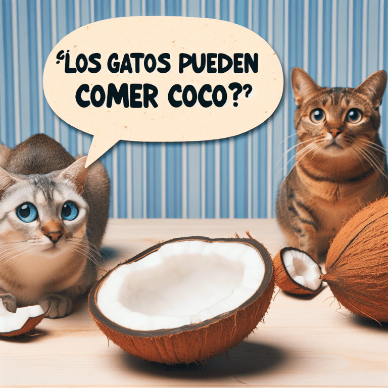 ¿Los gatos pueden comer coco? – Descubre los riesgos y beneficios