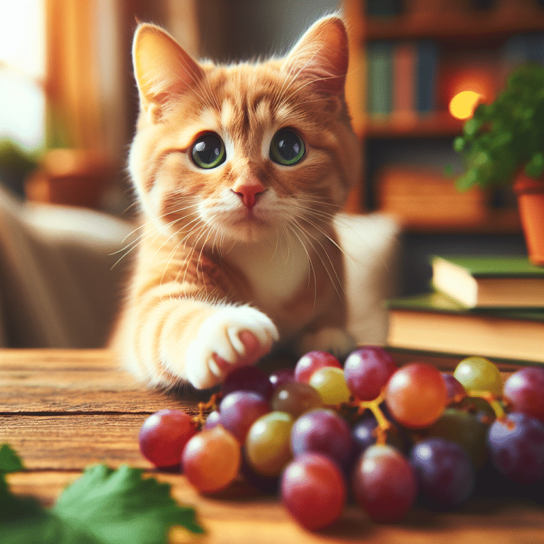 ¿Pueden Comer Uvas los Gatos? – Riesgos y Verdades sobre la Alimentación Felina