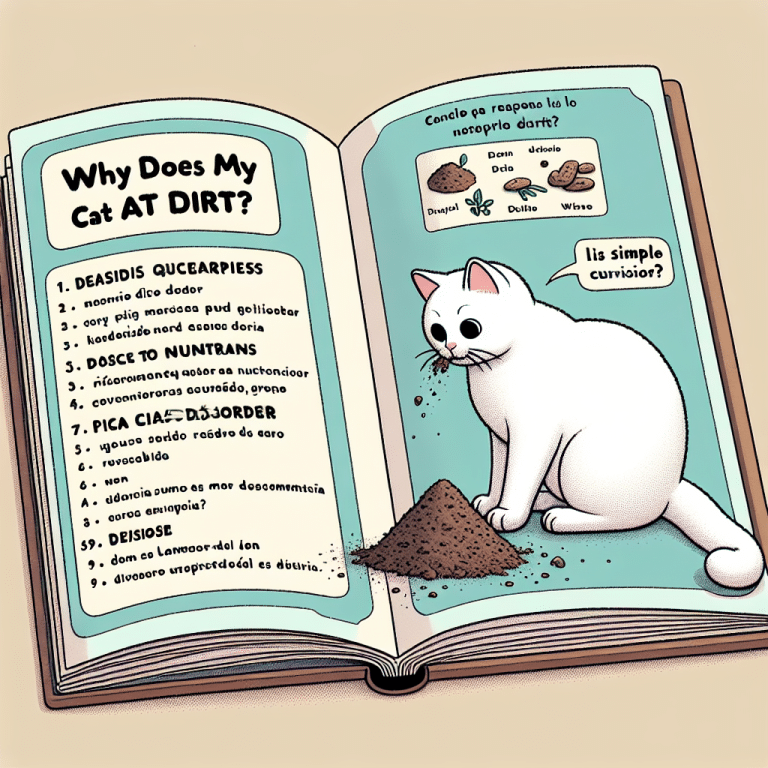 Descubre las Razones: ¿Por Qué Mi Gato Come Tierra? – Soluciones y Consejos Veterinarios