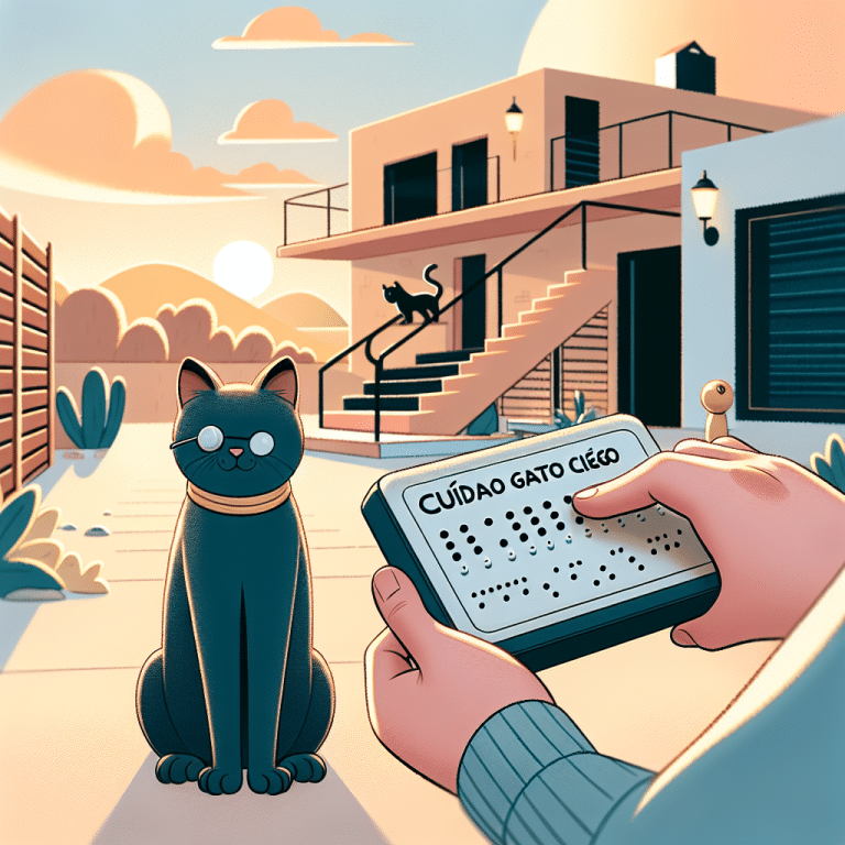 10 Consejos Esenciales para el Cuidado de Gatos Ciegos: Guía Práctica