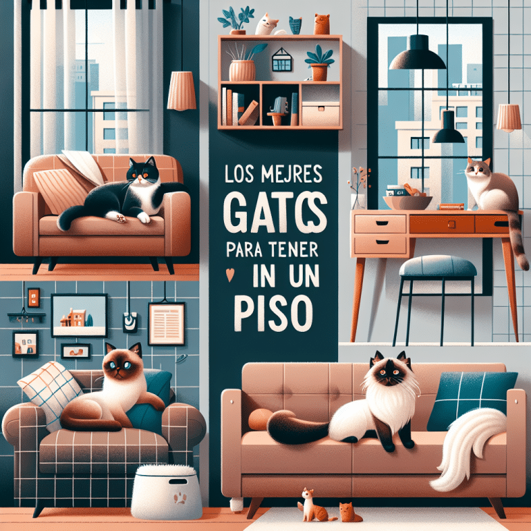 10 Mejores Gatos para Departamentos: Las Razas Perfectas para Espacios Pequeños