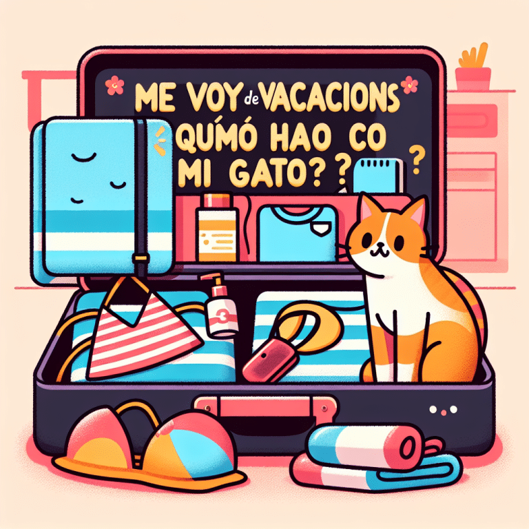 10 Consejos Prácticos para el Cuidado de tu Gato Mientras Disfrutas de Vacaciones