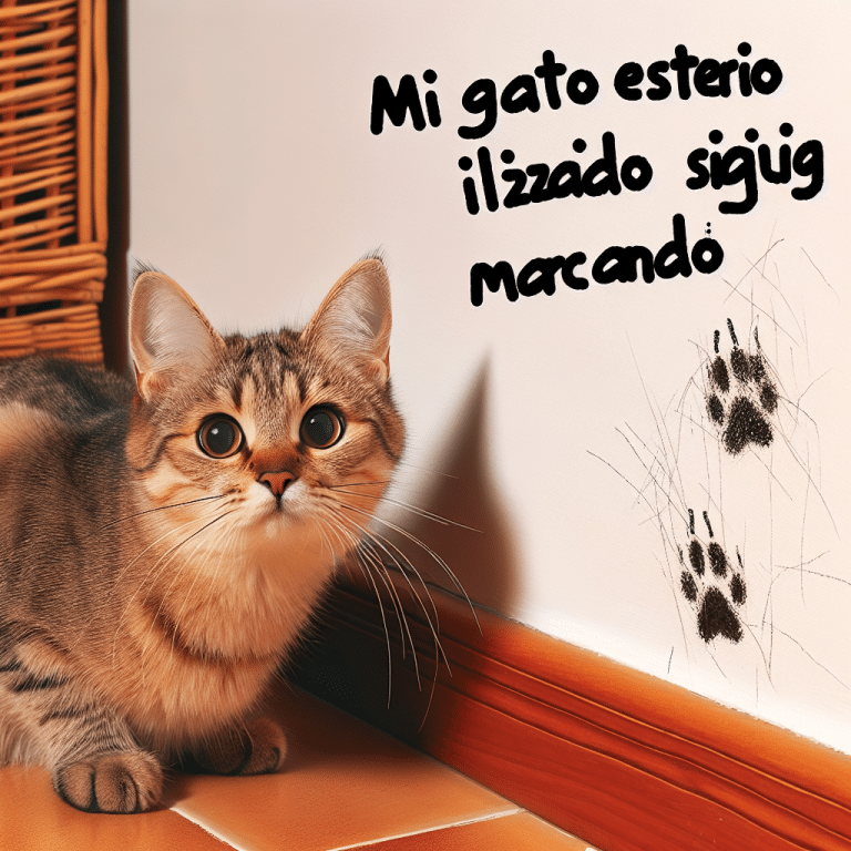 Soluciones Efectivas: Cómo Detener el Marcado en Gatos Esterilizados