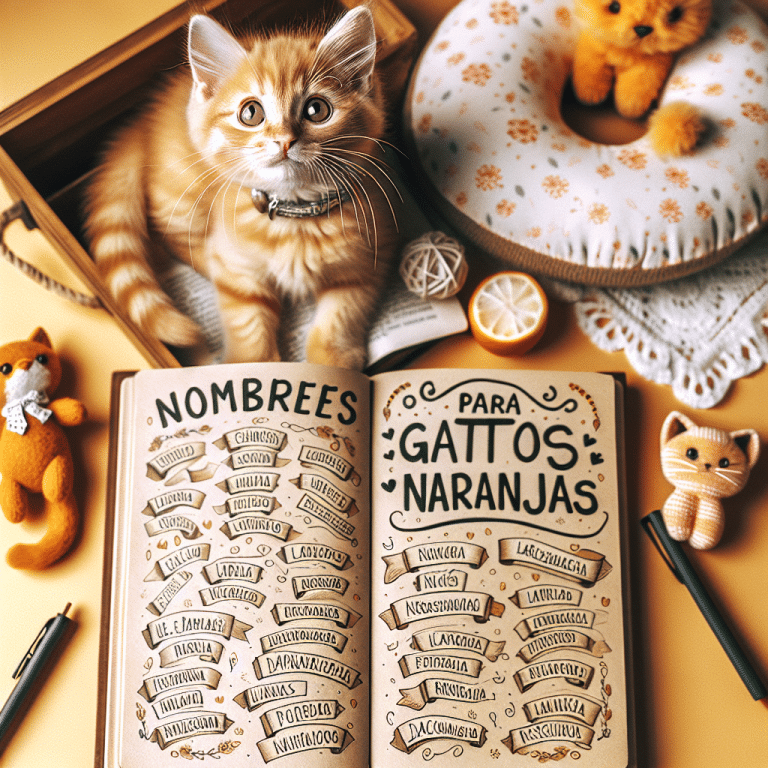 Top 30 Nombres Únicos para Gatos Naranjas: Ideas y Significados
