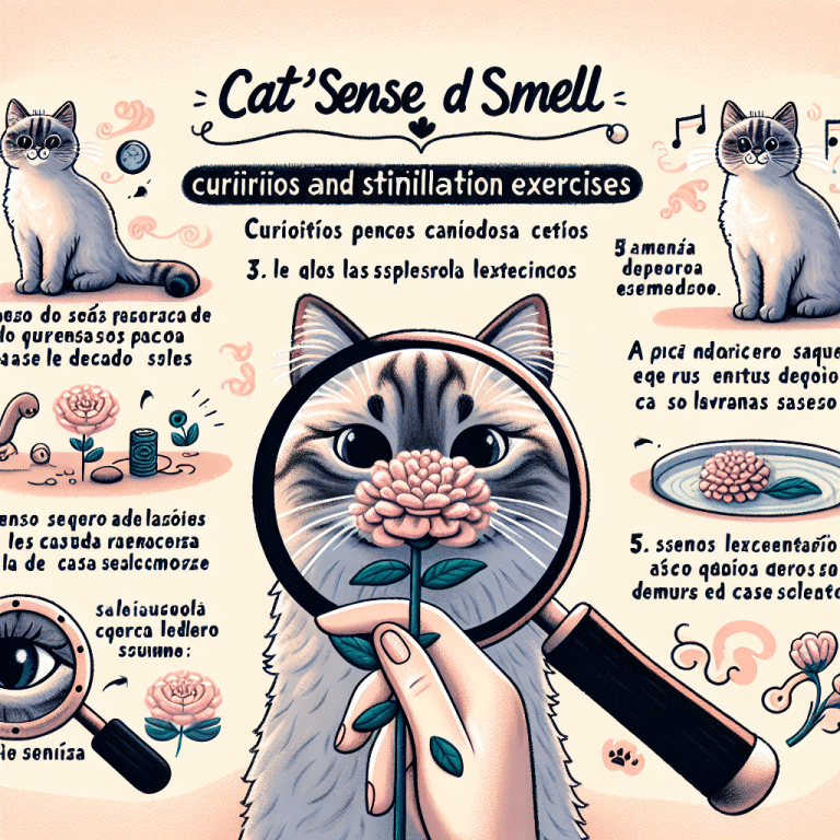 Descubre el Olfato de los Gatos: Curiosidades y Ejercicios de Estimulación Sensorial