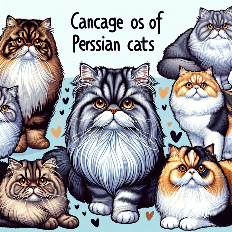Descubre los Diferentes Tipos de Gatos Persa: Características Únicas y Cuidados Especiales