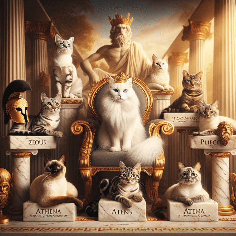 Nombres de Mitología Griega para Gatos y Gatas: Elije el Nombre Perfecto