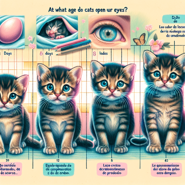 Descubre a Qué Edad los Gatitos Abren Sus Ojos: Guía Completa de Desarrollo Felino