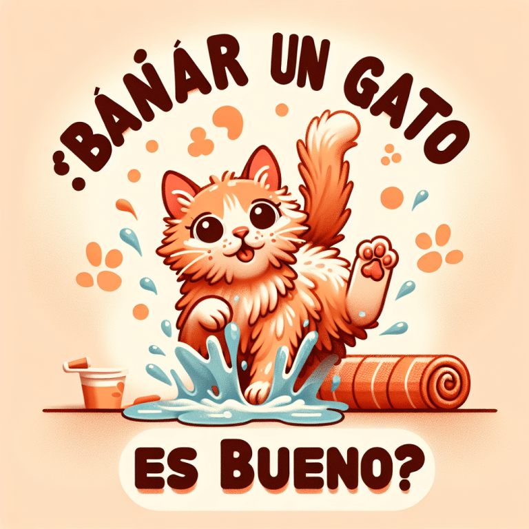 Bañar a un Gato: ¿Es Bueno para su Salud y Bienestar?