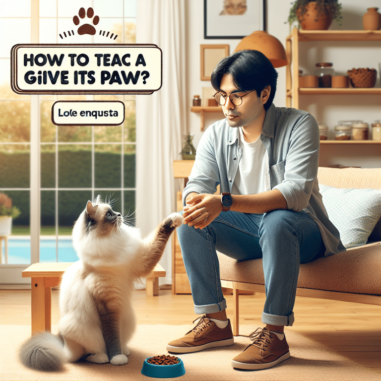 Guía Paso a Paso: Cómo Enseñar a tu Gato a Dar la Pata Fácilmente