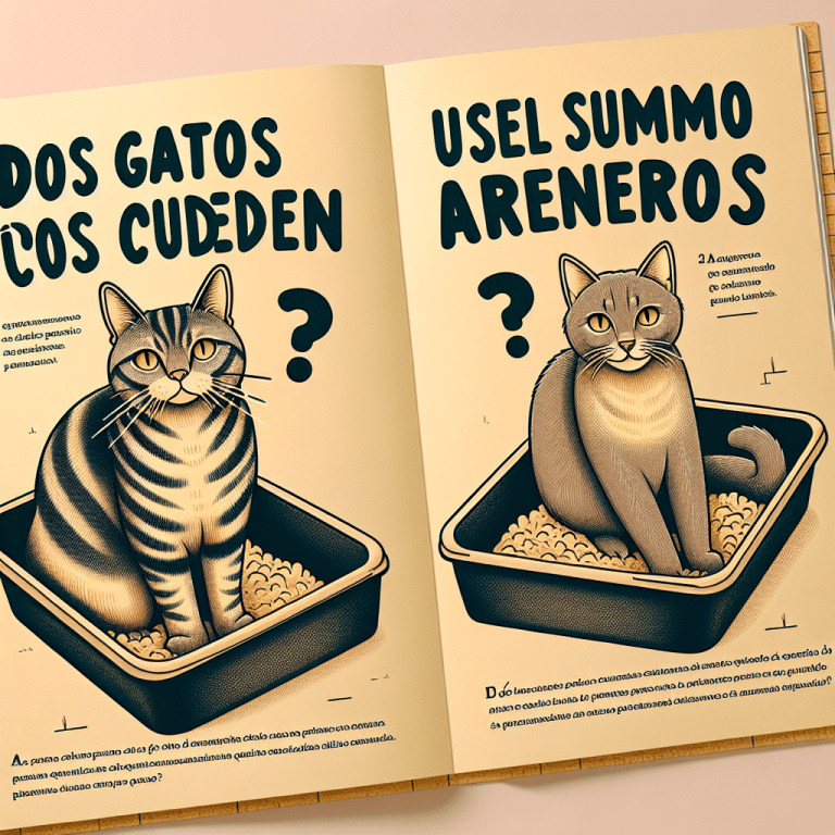 ¿Pueden Compartir Arenero Dos Gatos? Consejos para un Espacio Limpio y Armonioso