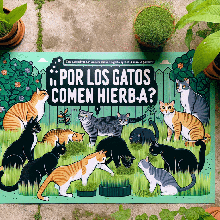¿Por Qué los Gatos Comen Hierba? Descubre los Motivos Detrás de este Comportamiento Felino