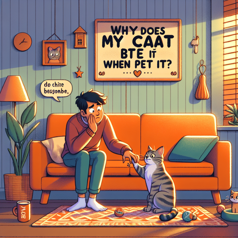 Descubre las Razones: ¿Por qué mi gato me muerde cuando lo acaricio? – Comportamiento Felino Explicado