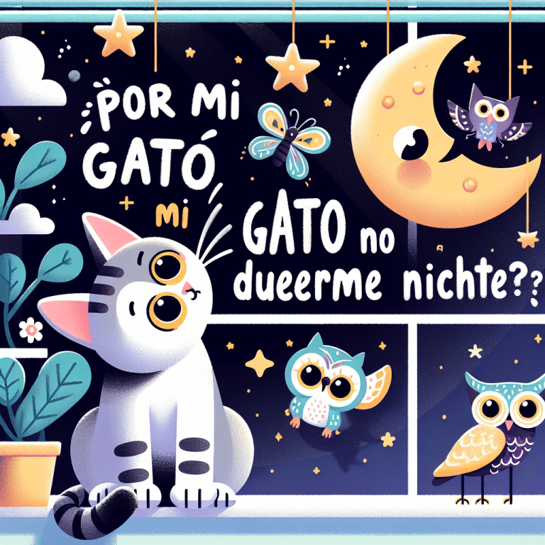 Soluciones Efectivas: Descubre Por Qué Tu Gato No Duerme de Noche
