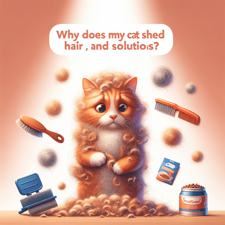 ¿Por qué mi gato suelta tanto pelo? – Descubre las Causas y Soluciones Efectivas