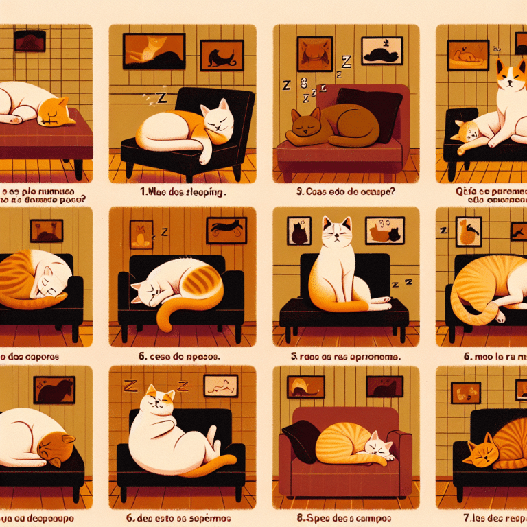 Descubre el Secreto Felino: Significado de las Posturas para Dormir de los Gatos
