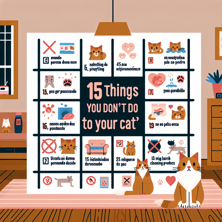 Top 15 Errores a Evitar con Tu Gato – ¡Cuidados Esenciales!