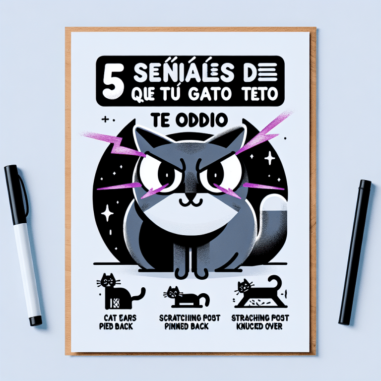 5 Señales Inconfundibles de que tu Gato te Odia: Comprende su Comportamiento Felino