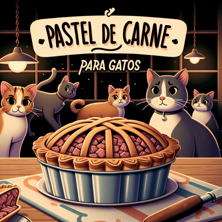 Receta Fácil de Pastel de Carne para Gatos: Comida Casera Saludable para Tu Mascota