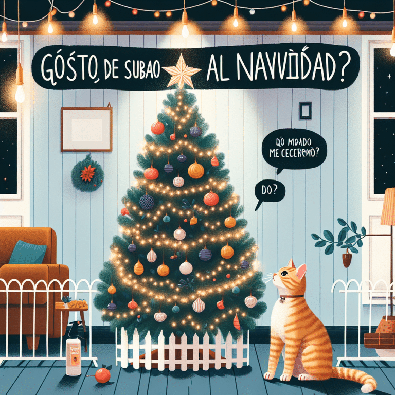 10 Consejos Efectivos para Prevenir que tu Gato Trepe el Árbol de Navidad