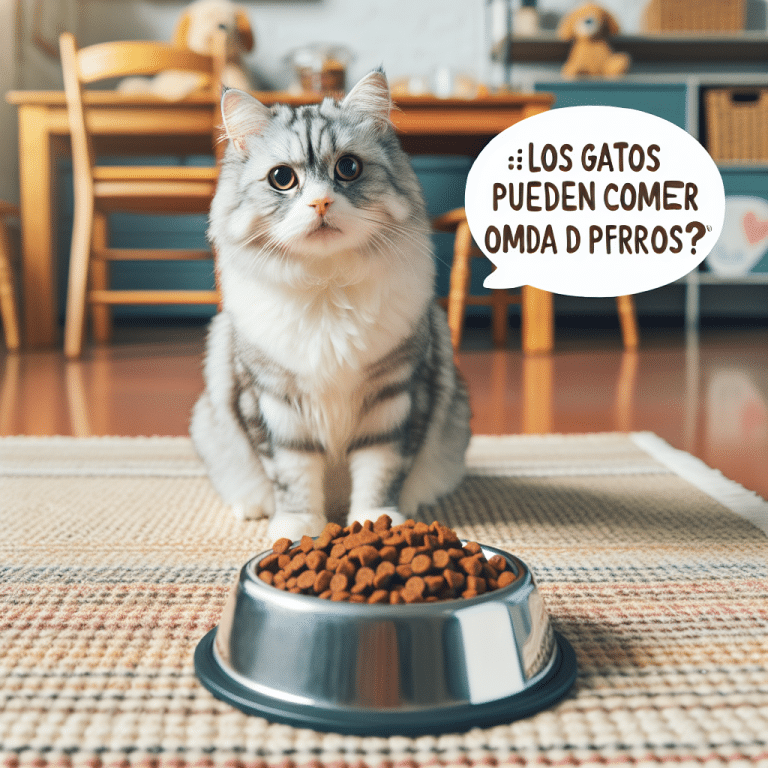 ¿Pueden los Gatos Comer Comida de Perros? – Descubre los Riesgos y Alternativas Seguras