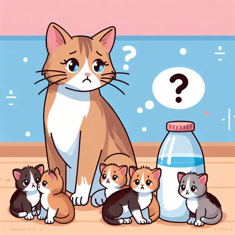 ¿Por qué Mi Gata No Produce Leche? Soluciones Para la Lactancia en Gatitos