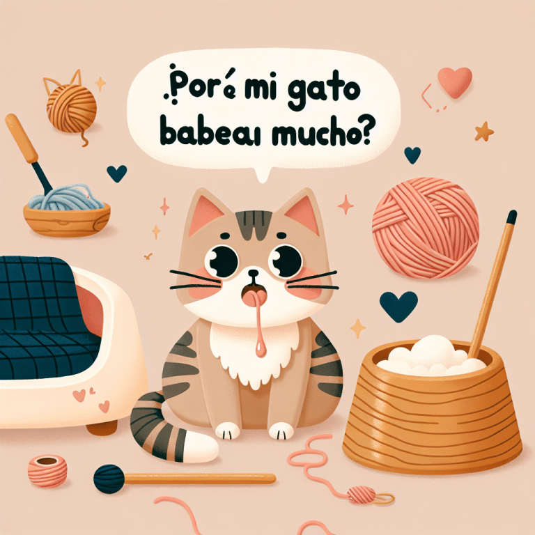 ¿Por qué mi gato babea mucho? Causas y Consejos para Preocuparse