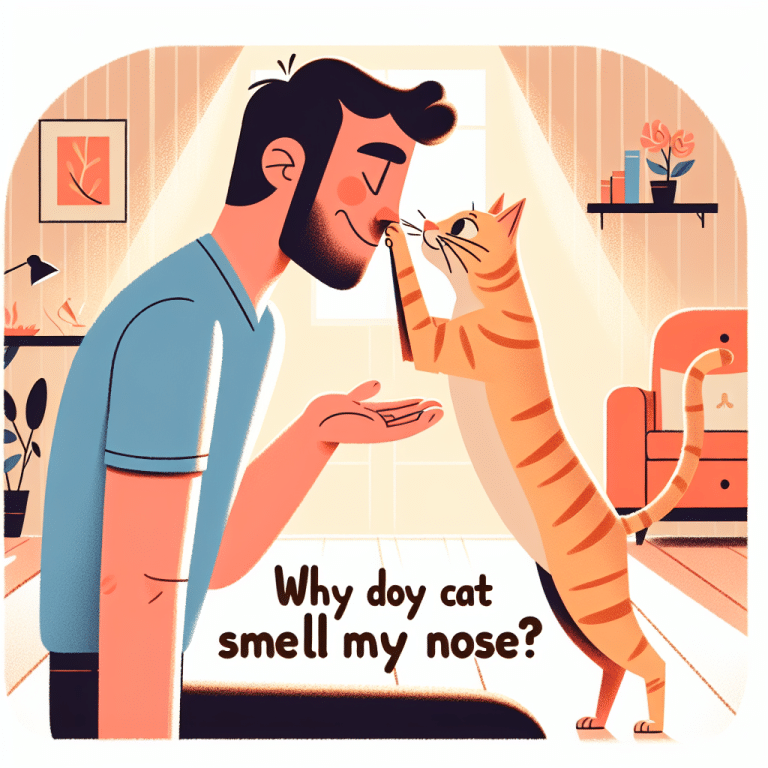 Descubre el Misterio: ¿Por Qué Mi Gato Me Huele la Nariz? – Comportamiento Felino Explicado