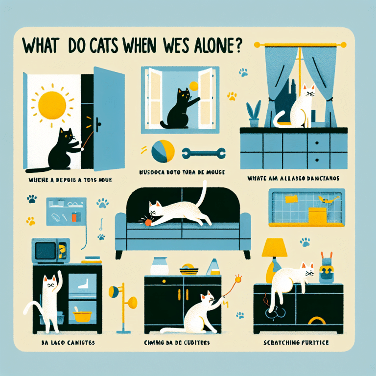 La Vida Secreta de los Gatos: Descubre Qué Hacen Cuando Están Solos en Casa