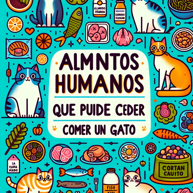 10 Alimentos Humanos Seguros y Saludables para Gatos: Guía de Nutrición Felina
