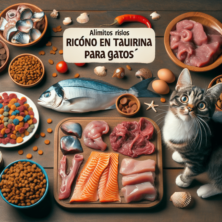10 Alimentos Ricos en Taurina Esenciales para la Salud de tu Gato