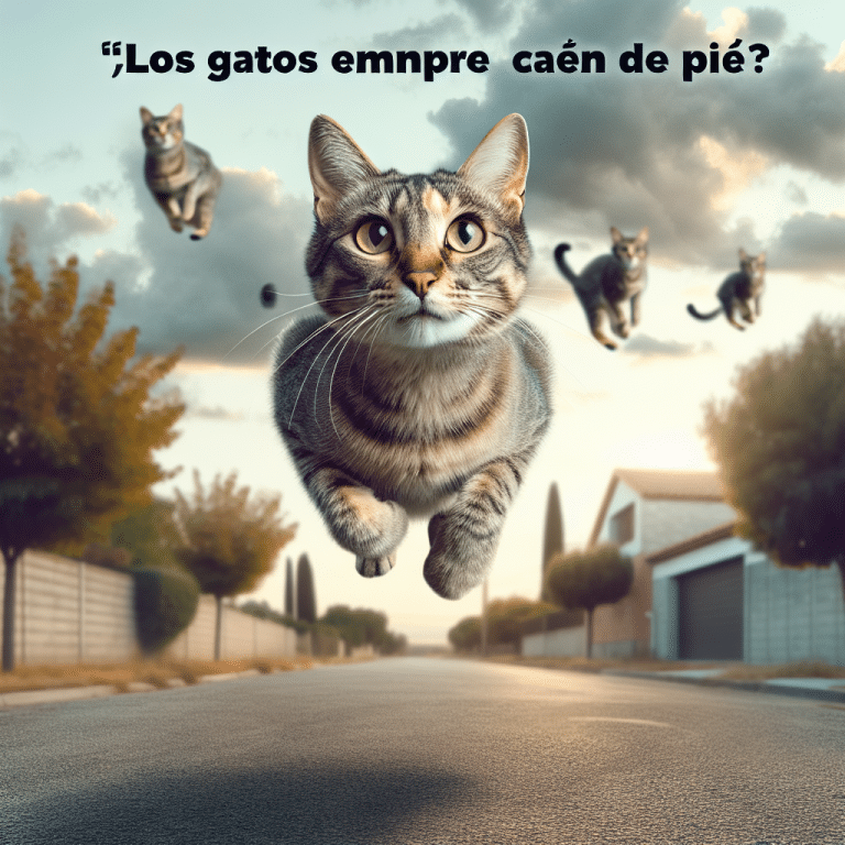 ¿Mito o Realidad? Descubre si los Gatos Realmente Siempre Caen de Pie