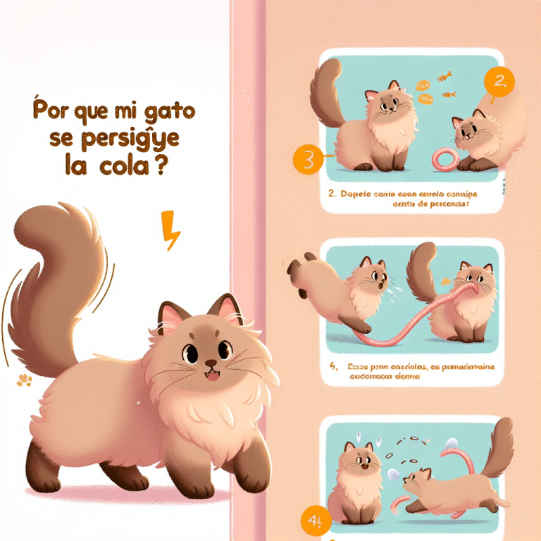 Descubre por qué tu gato se persigue la cola: comportamiento felino desentrañado