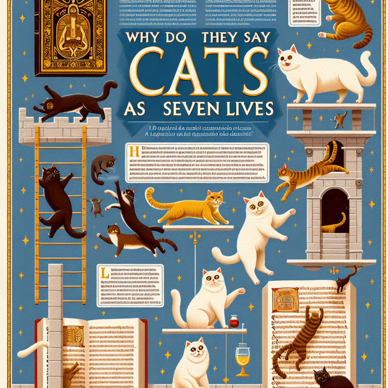Desvelando Mitos: ¿Por Qué Dicen Que Los Gatos Tienen 7 Vidas?